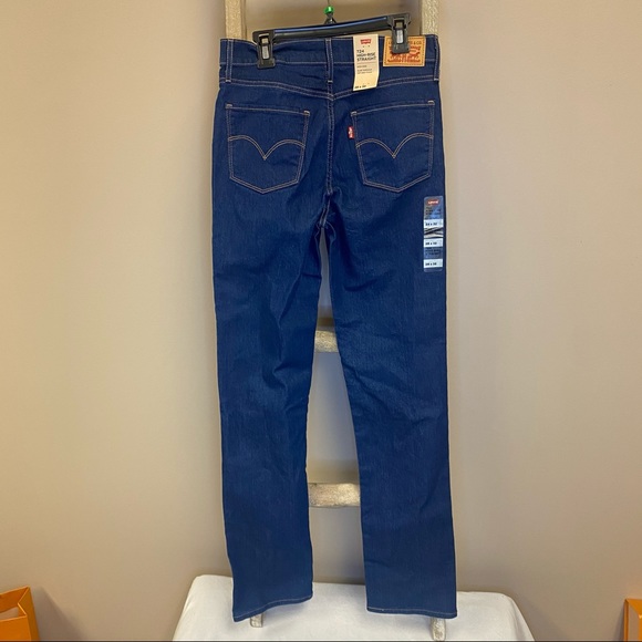 LEVI’S 724 HIGH RISE STRAIGHT WOMEN'S JEANS 28 - Picture 5 of 9